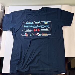 Tragically Hip, 2016, Navy Graphic T-Shirt